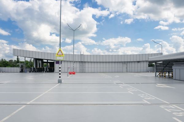 Concrete Parking Lot Repair in Albany