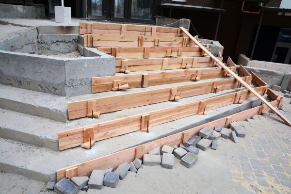 Cement Step Repair in Albany