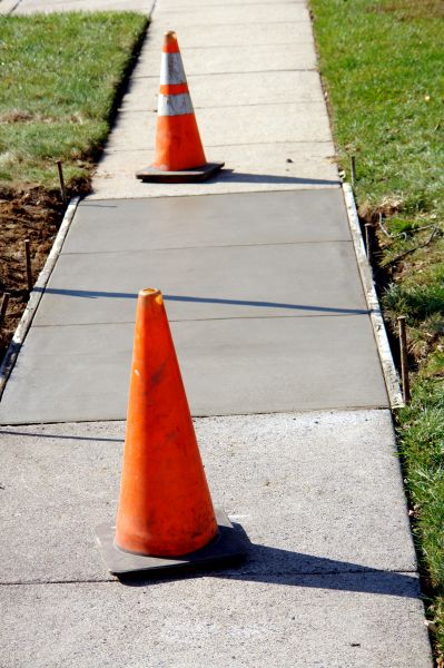 Sidewalk Panel Replacement in Albany