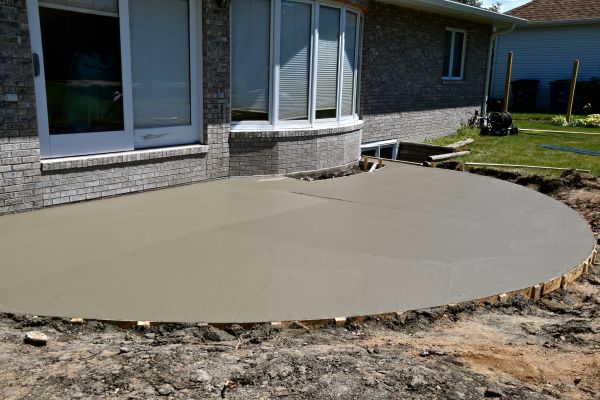 Patio Concrete Patching in Albany