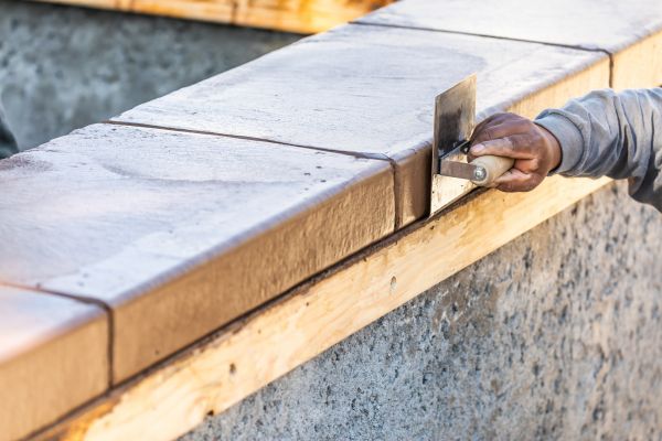 Concrete Coping Repair in Albany
